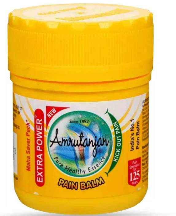 Amrutanjan Strong Yellow Box